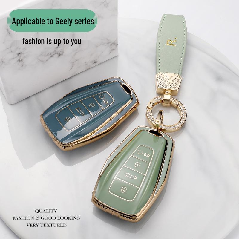 Women's Key Case for 2022 Geely Boyue X & Jingyue X6 Remote Control Protection