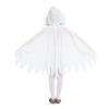Halloween Kids White Ghost Vampire Costume Demon Grimace Playful Elf Cape Cape Party