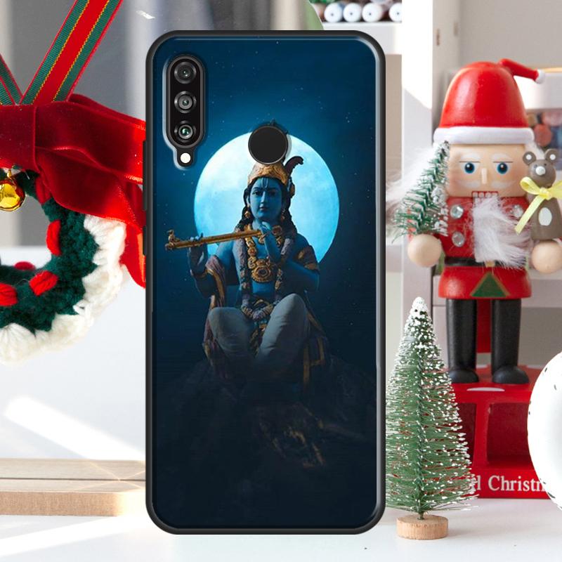 Indian God Lord Krishna For Huawei Nova 7i 8i 11i 12i 12s Y73 Y70 Y90 Y60 Y72 Y61 Y91 9 10 SE P30 Pro P40 Lite Case