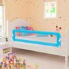 VidaXL Toddler Safety Bed Rail 2pcs Blue 150x42cm