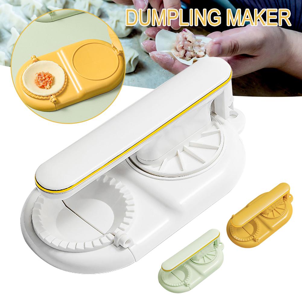 2 In 1 Dumpling Making Moulds Lightweight Dumpling Skin Maker Kitchen Cooking Tools