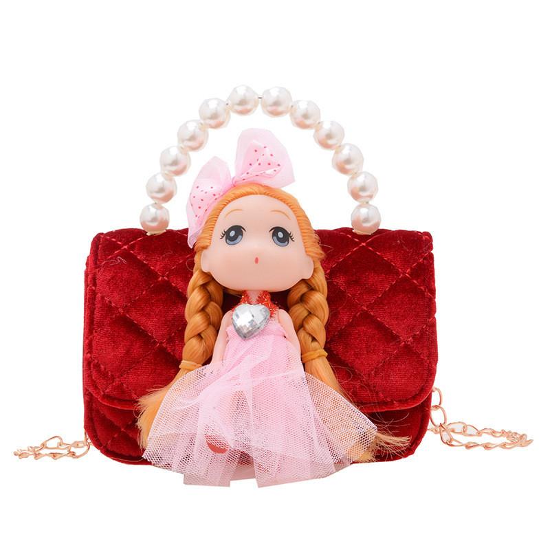 And Adorable Red White Cartoon Bag For Young Girls Light And Breathable Design For Adventures Everyday