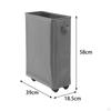 Clothes Hamper Laundry Basket On Wheels Portable Tall Wheeled Storage for