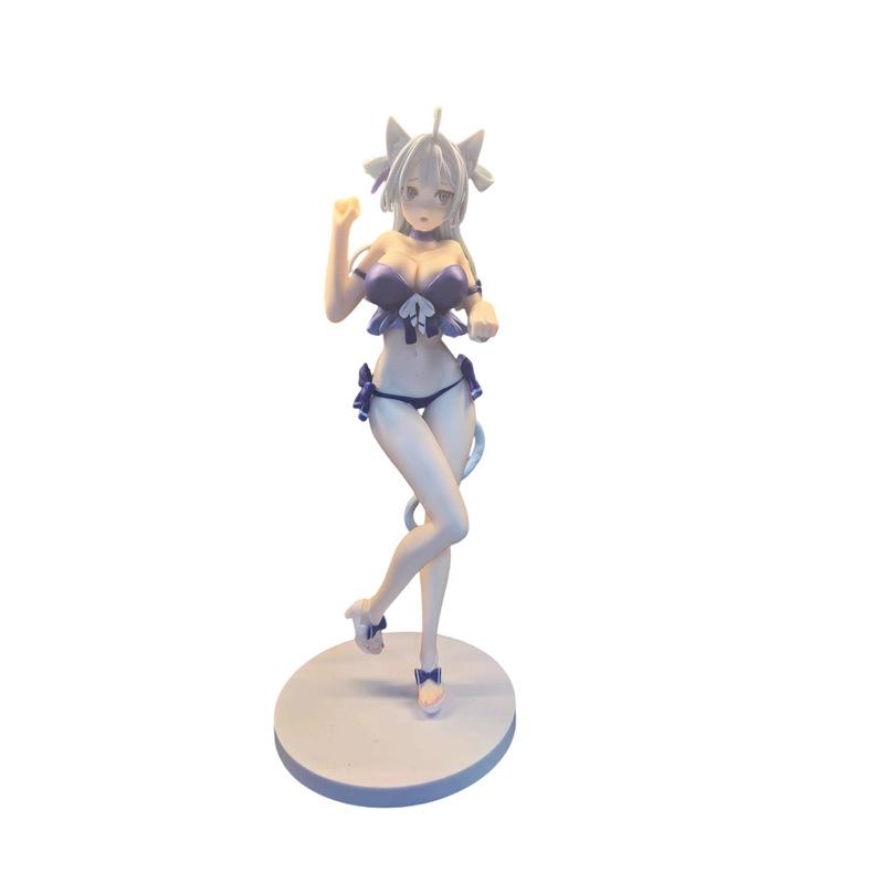 Beautiful Girls Anime Handmade Decorations Love  Standing Swimsuit Animation Handmade Model