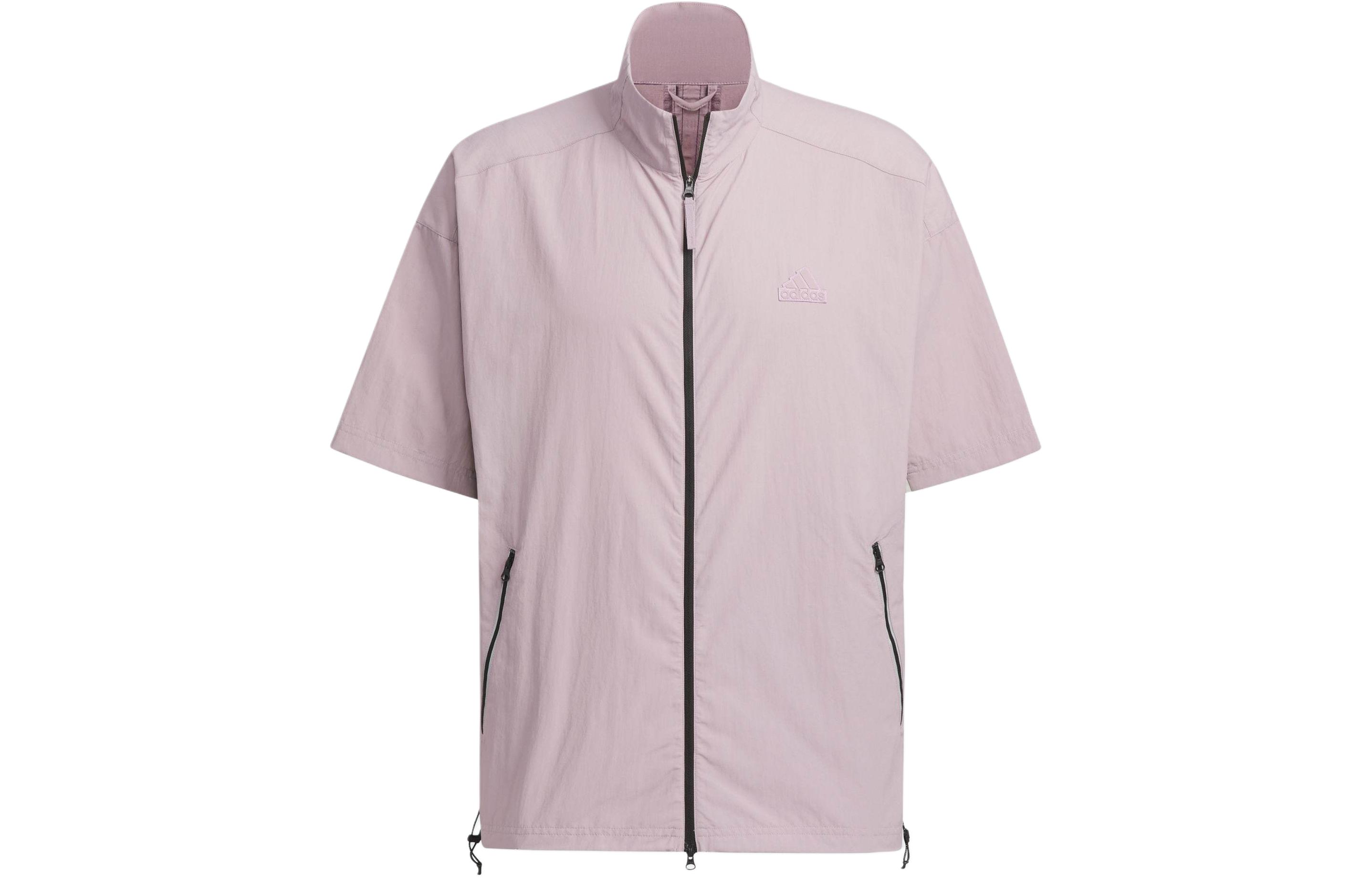 Adidas SS24 FUTURE STYLE Тканая рубашка Мужская Фиолетово-розовая JI9888 2XL