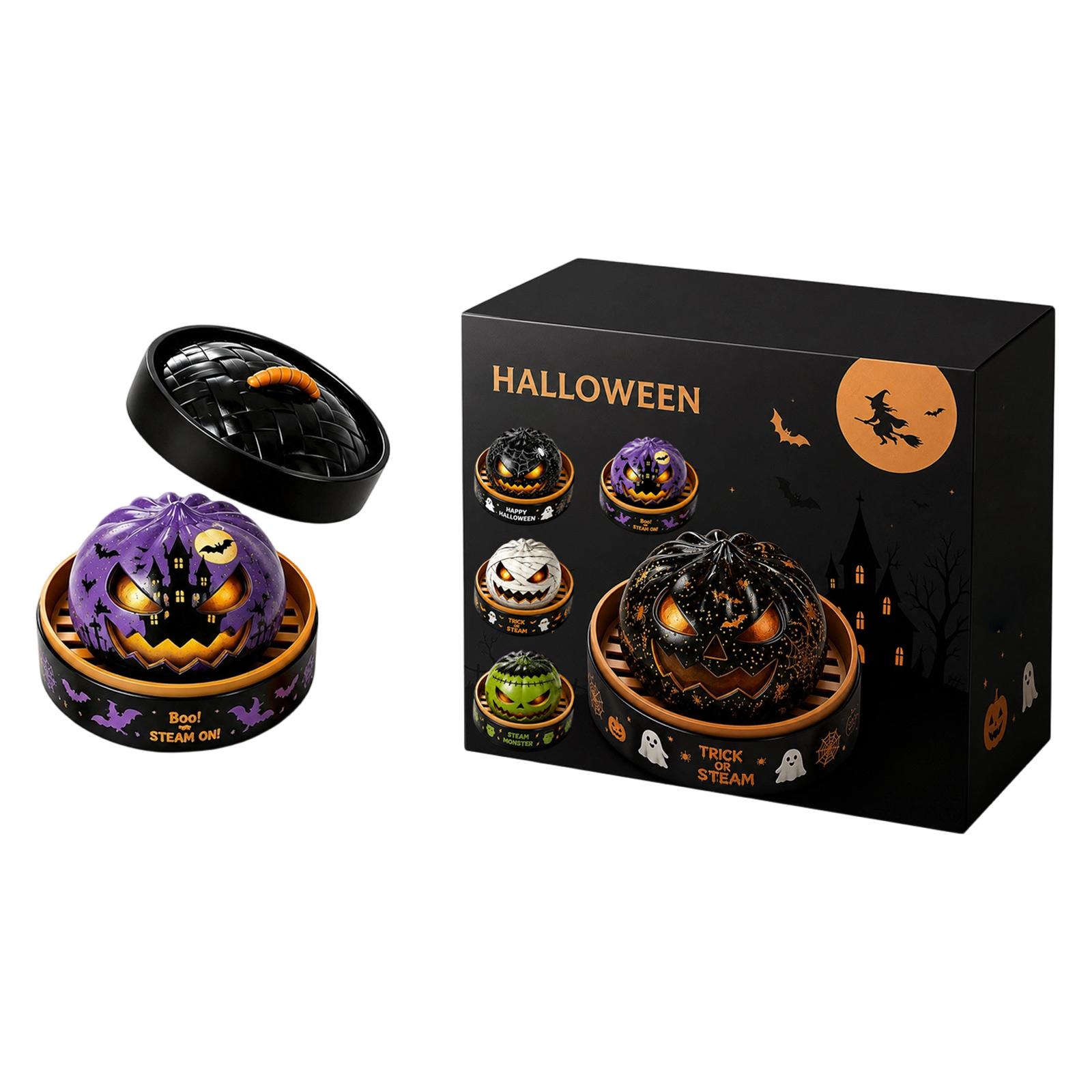 Halloween Toy Bun Shape Stress Toys for Kids Party Favors