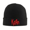 Korn Rockband Gebreide Manchet Muts Schedel Hoeden Voor Mannen Vrouwen Winter Schedel Mutsen Brei Hoed Cap