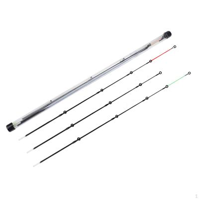 3 Pieces Extension Carp Fishing Rod Half Raft Tip Repair Replacement Flexible Spare