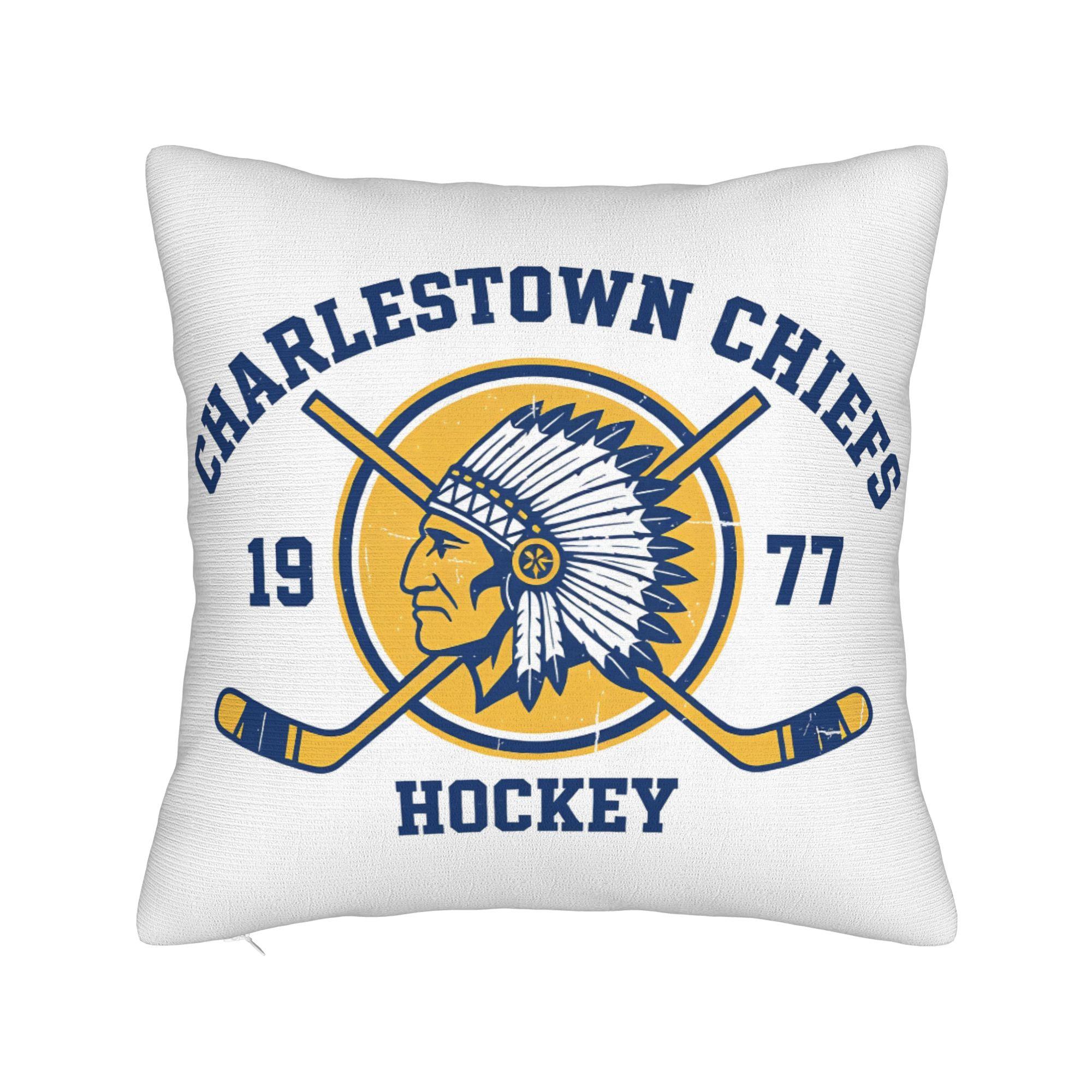 Charlestown Chiefs Pillow Case Comfy Pillow Cover Morden Pillowcases For Sofa Home Decor 30x30cm 12x12in