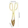 Ergonomic Serving Tongs Stainless Steel Food Tongs for Buffet Party Catering
