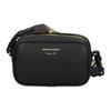 Emporio Armani Classic Printed Logo Faux Leather And Polyurethane Shoulder Crossbody Bag Unisex bags Black EW000-537AF-12103