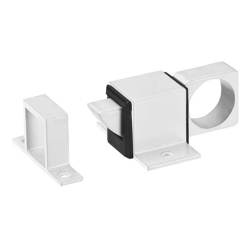 Impacts Activated Self Closing Spring Door Latches Easy Installation Aluminum Auto Locking Door Bolt for Enhances Security