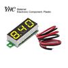 Spannungsprüfer Einstellbar Hohe Genauigkeit Mini-Voltmeter 0,28 Zoll Zwei-Draht Digital für Auto