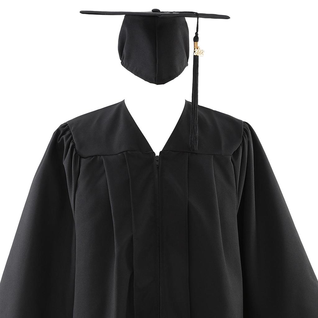 2024 European & American Graduation Gown for High School, College, Master's & Doctoral Students