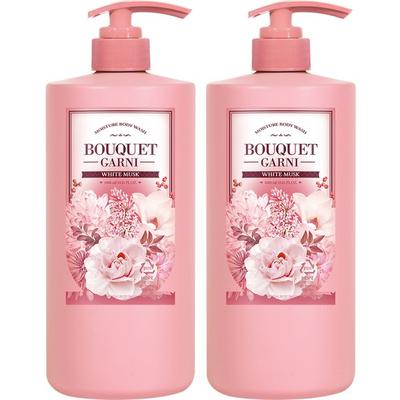 Bouquetgarni Moisture Body Wash White Musk, 2, 1000ml Korean Cosmetics