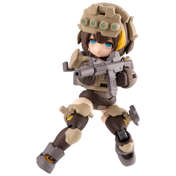 

Desktop Army Titania Delta Desert Warfare Action Figure N-212d (Scout Gear, Version)