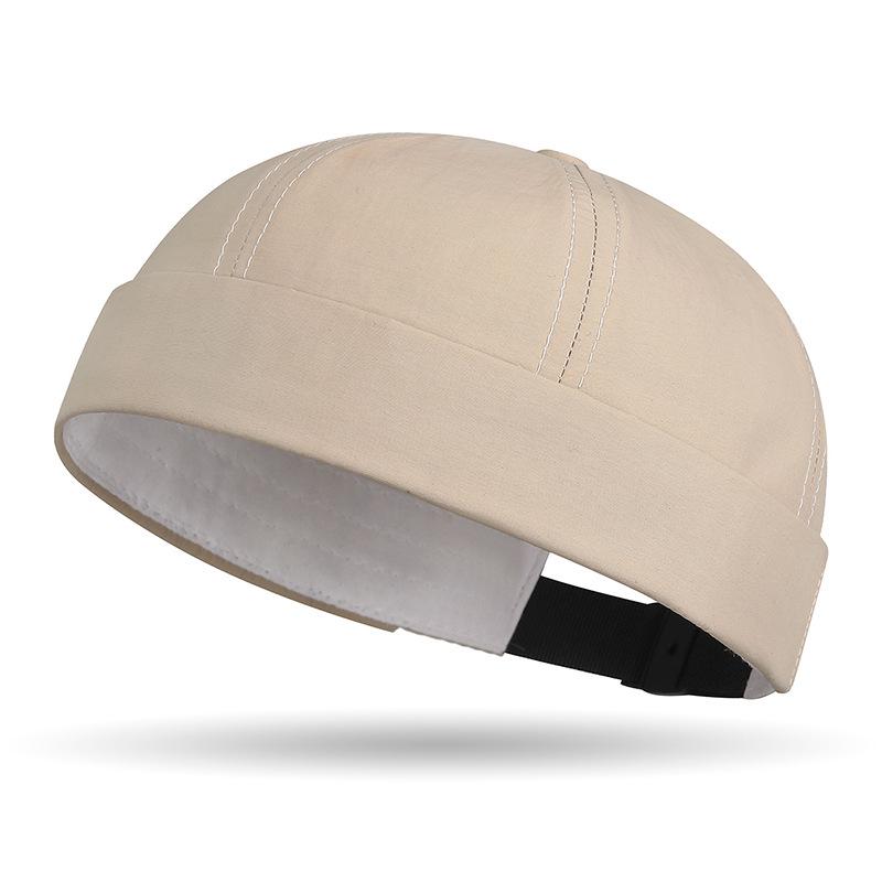 Spring/Summer Quick-Dry Adjustable Brimless Cap - Japanese-Style Watermelon Design, Multi-Color Options