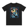 Camiseta de Algodón Puro Estampada de Evolución de Riolu para Hombre y Mujer Colección Primavera/Verano Nueva Moda Camisa de Manga Corta