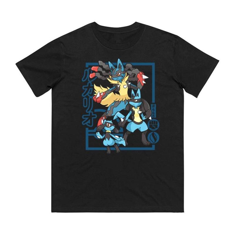 Camiseta de Algodón Puro Estampada de Evolución de Riolu para Hombre y Mujer Colección Primavera/Verano Nueva Moda Camisa de Manga Corta