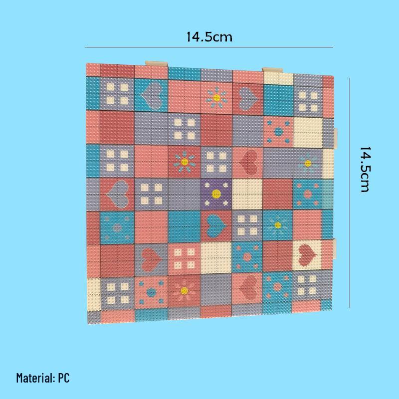 2.6mm Transparent Perler Bead Board - Wear-Resistant DIY Jigsaw Puzzle Craft Template