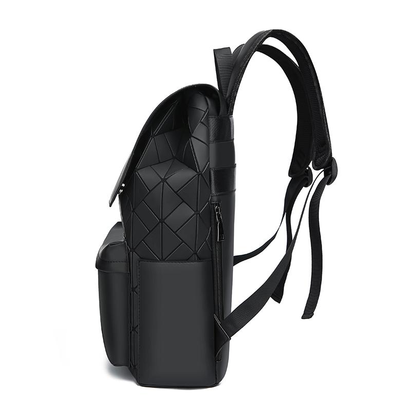 Trendy and Fashionable Backpack with Simple and Versatile Membrane, Waterproof and Casual Backpack for Men's Business Commuting Computer Bag