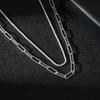European & American Fashion Double-Layer Hip Hop Starry Sky Necklace Set