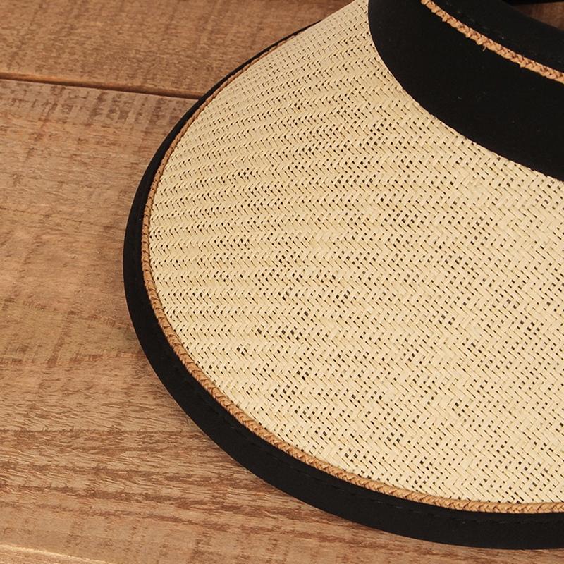 Barn Pojkar och Flickor Halmhatt Solskyddsmössa UV-skydd Tom topphatt