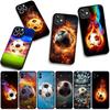 Football Sports Soccer Phone Cover Case for Apple iPhone 16 15 14 Plus 13 12 Mini 17 Pro Max + ProMax 16E Air 16+ Casing