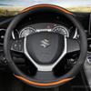 Per Suzuki Vitara Grand Vitara Coprivolante Auto Fibra di Carbonio + Pelle Antiscivolo Accessori Auto