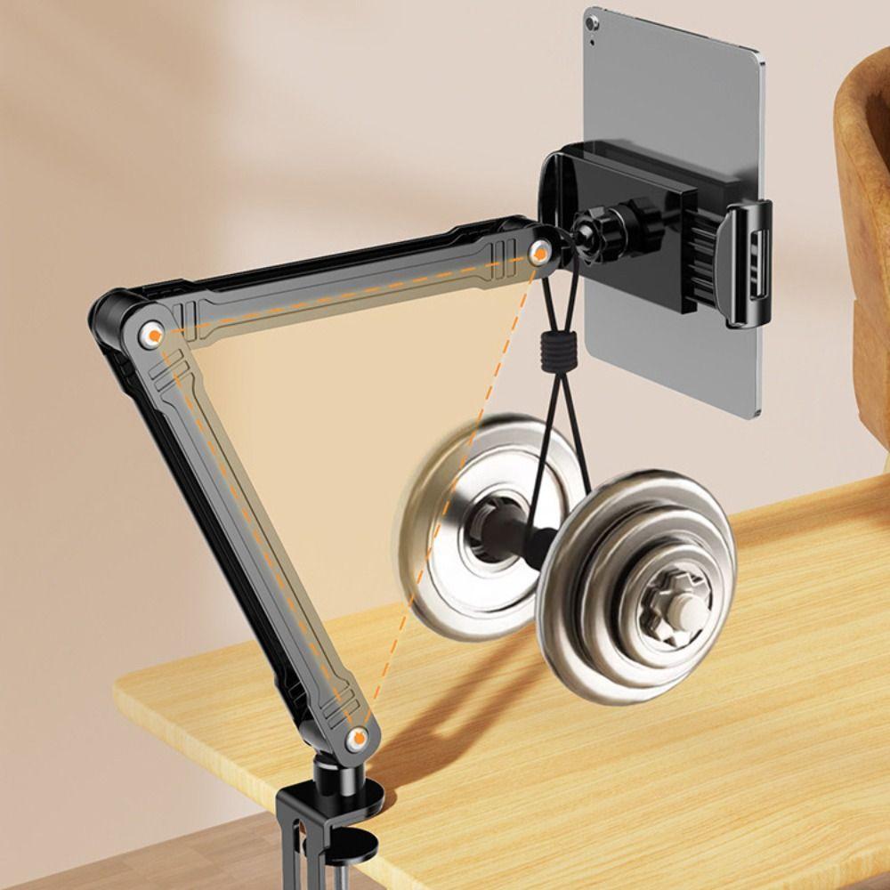 Adjustable Foldable Tablet Holder Sturdy Tablet Stand Practical Desktop Tablet Stand Bedside
