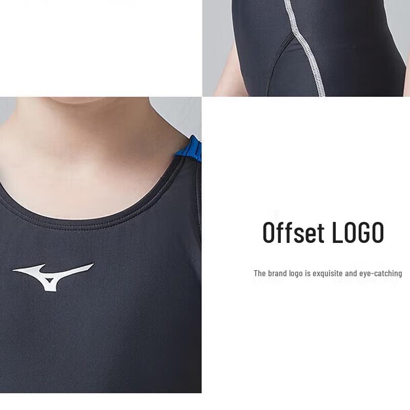 Mizuno Kids' Professional Long-Sleeve Knee-Length Swimsuit