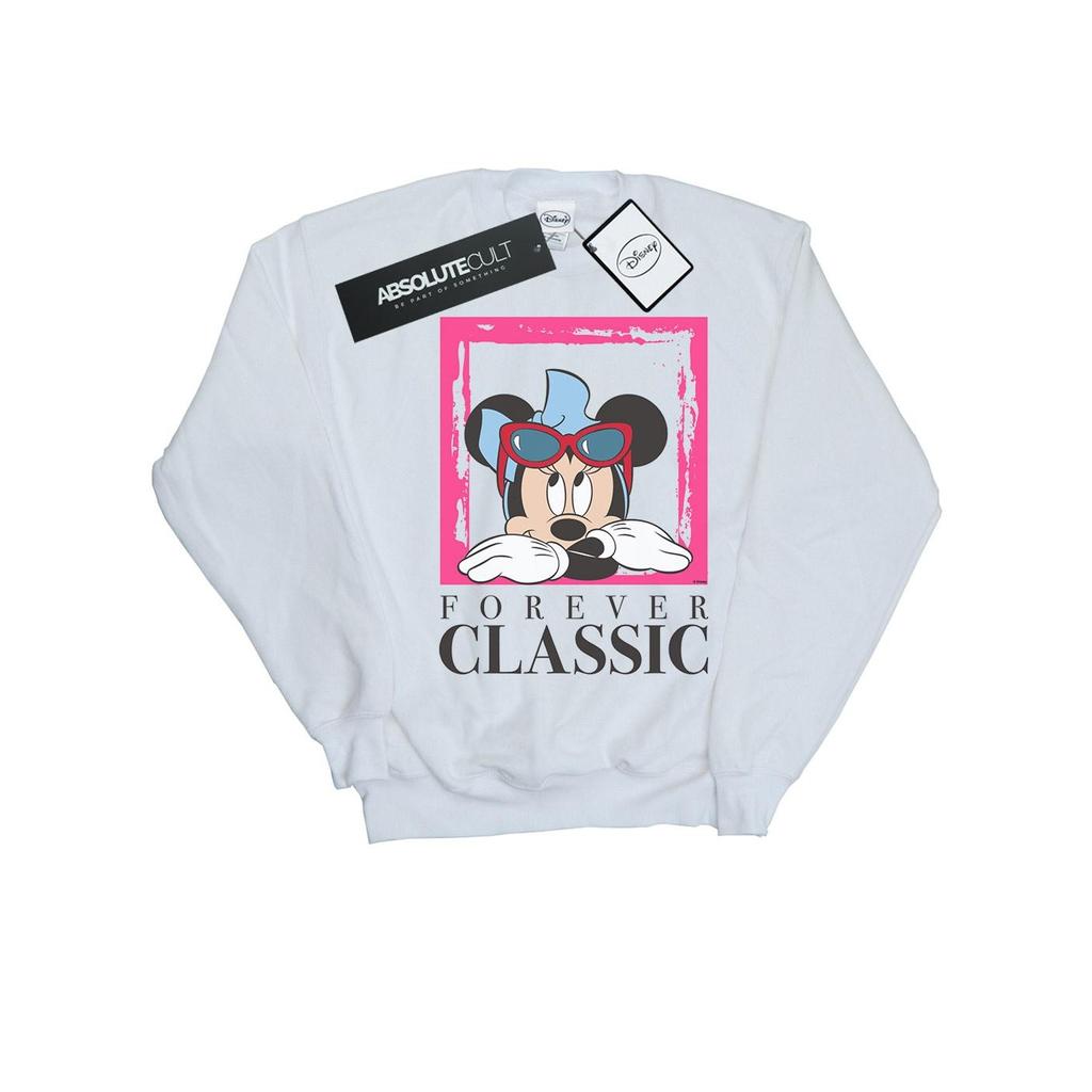 Disney Womens/Ladies Minnie Mouse Forever Classic Sweatshirt