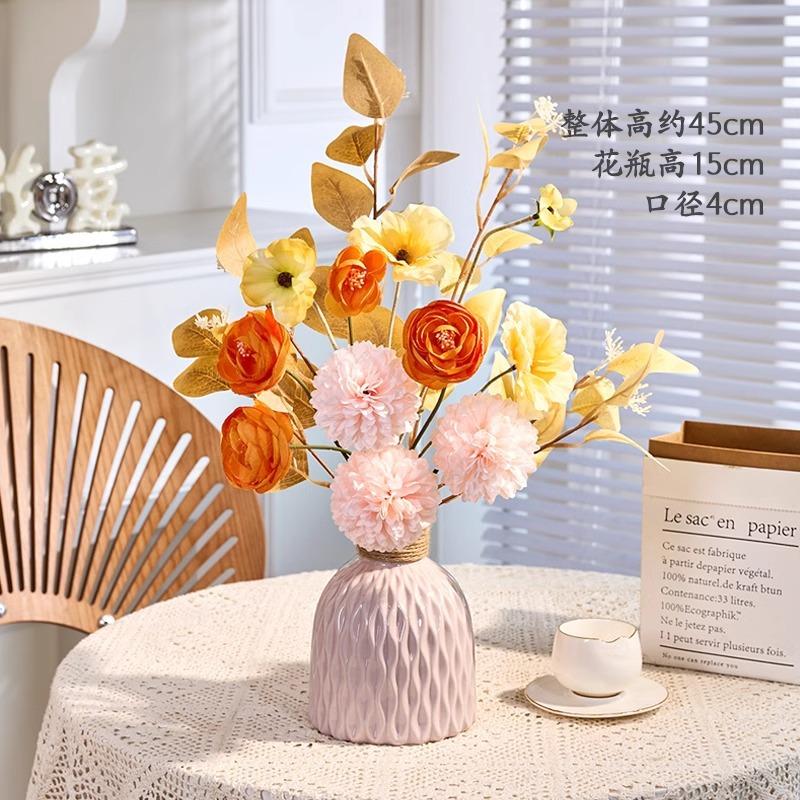 Fake Flower Simulation Flower Decoration Dining Table Flower Living Room Flower Decoration Flower Ornament