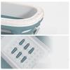 1.15m/1.38m New Large Bathtub Adult Children's Folding Tub Massage Adult Bath Barrel Steaming Dual-use Baby Tub Home Spa Home Sauna