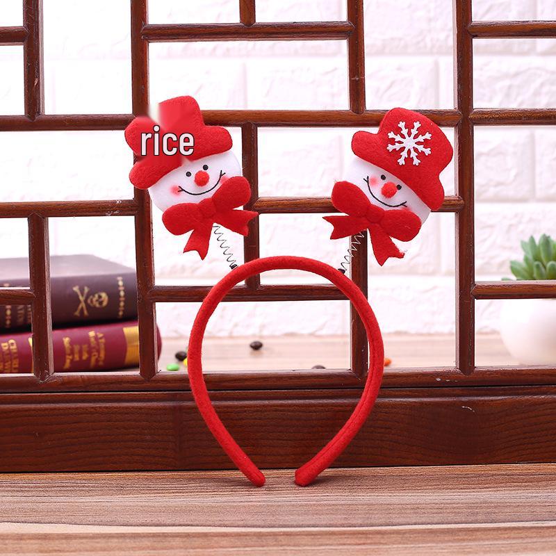 

Еженедельные рождественские украшения для вечеринки: Детский подарочный набор: повязка на голову и заколка для волос