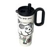 Summer Cooling Water Bottle With Handle 316 Stainless Steel Insulated Cup For Home Outdoor Car Use