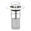 Sink Stopper Hair Catcher Anti-Clogging Replacement Drain Strainer For Sink Kitchen Draining Plug For Apartment Dormitory Hotel