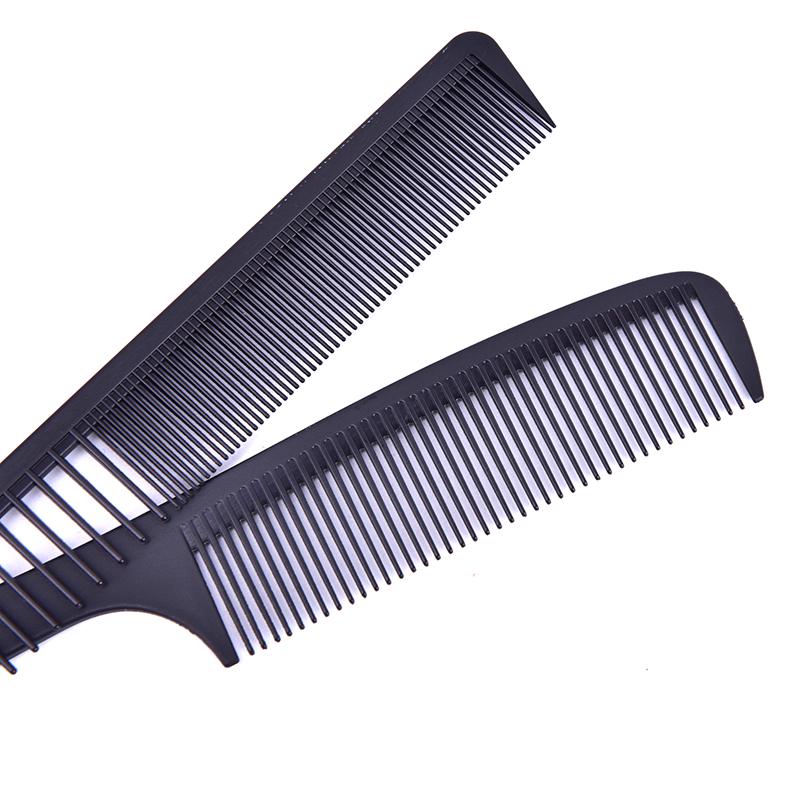 1 Styles Comb Salon Professional Hairdressing Carbon Antistatic Cutting Comb