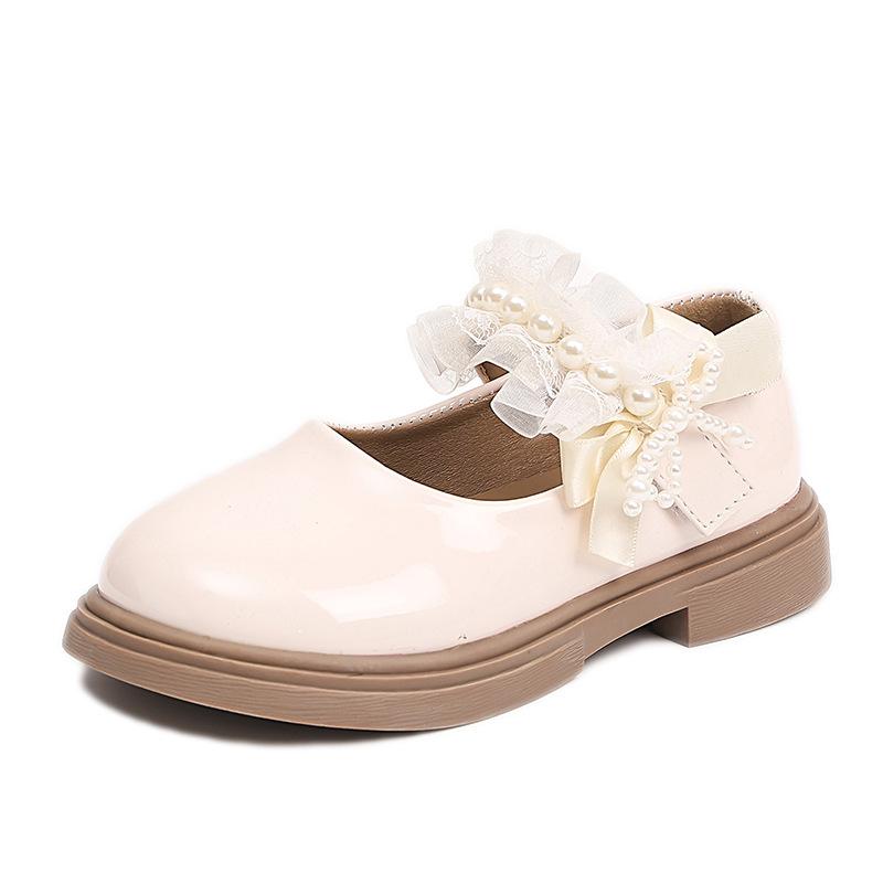 Summer New Fashion Girls Comfortable Soft Sole Leather Shoes