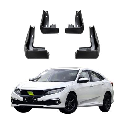 4PCS Car Mud Flaps Splash Guards Mudguards Car Mud Flaps Compatible with Honda Civic Sedan 2016 2017 2018