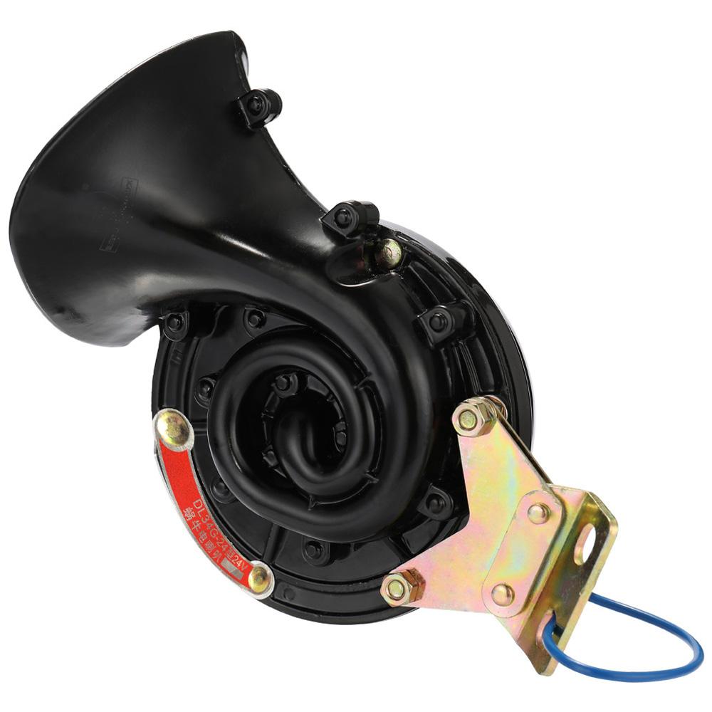 105Db Super Loud Electric Snail Horn Air Horn Raging Sound 12V/24V Waterproof Autohupe Car Horn For Motorbike Truck Boat Vehicle