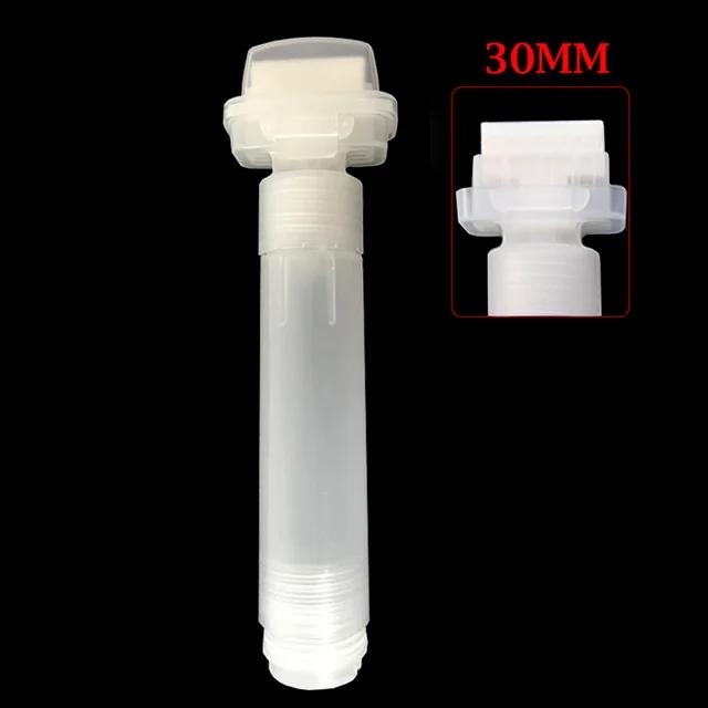 Plastic Empty Pen Rod 0.5/0.7/3/4.5/6.5/8/10/15/30mm Barrels Tube for Graffiti Pen Liquid Chalk Markers Paint Pen Accessories