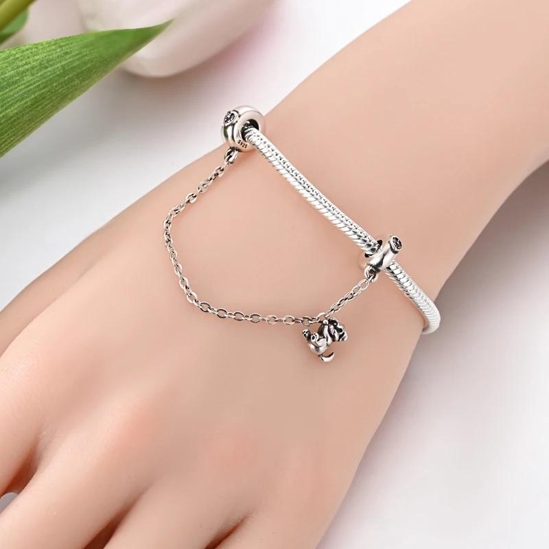 Cute Genuine Copper Moon Ship Pendants Dog Gold Heart Charms Chain Bead Fits Bracelets Women DoItYourself ValentineS Gifts Jewellery