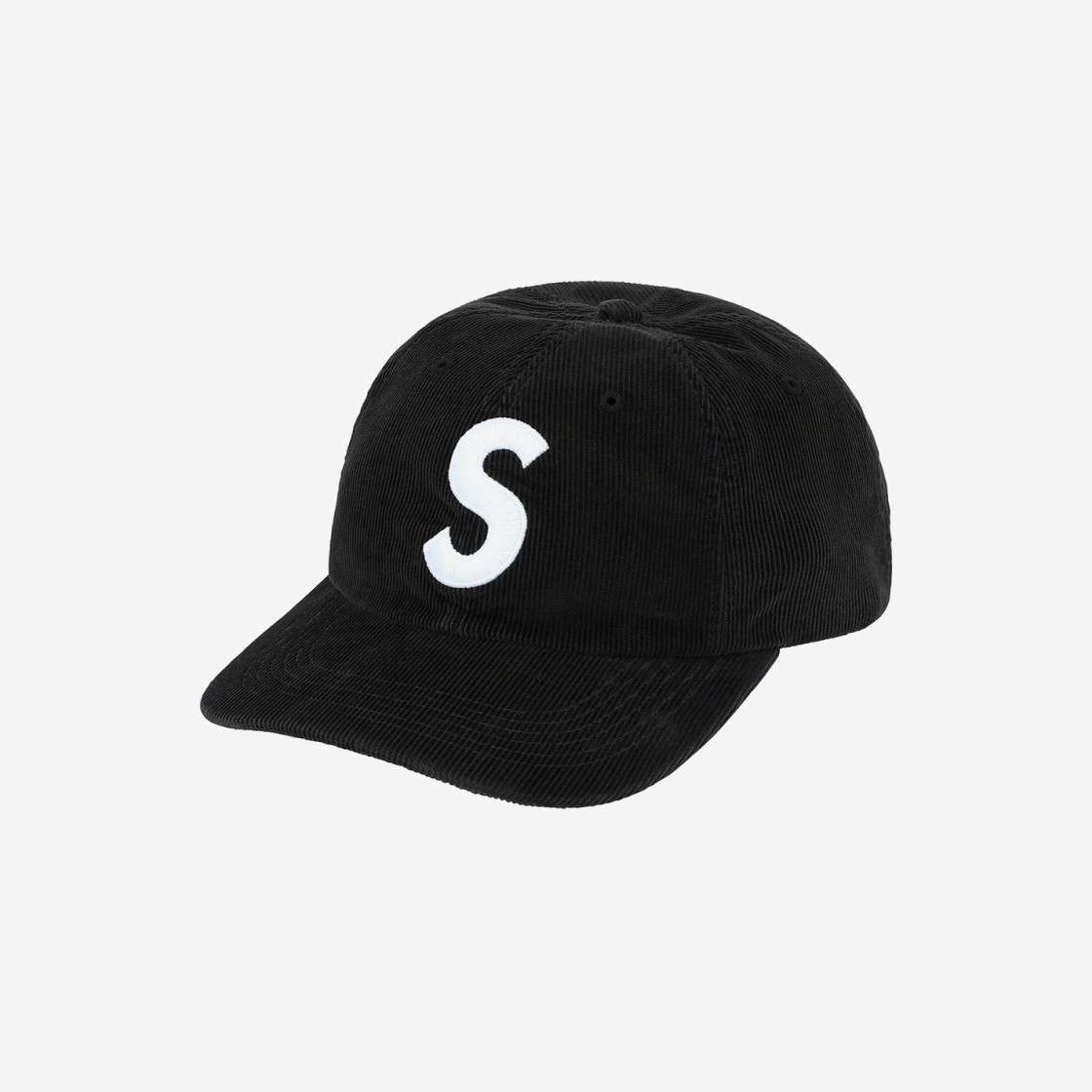 

Вельветовые кроссовки Supreme Fine Wale S с логотипом, 6 панелей, черные 21SS -