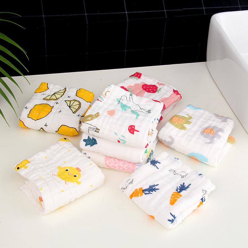 

Шестислойная хлопковая детская мультяшная мочалка: Впитывающее, Мягкое, Подвесное полотенце 50x25 cm