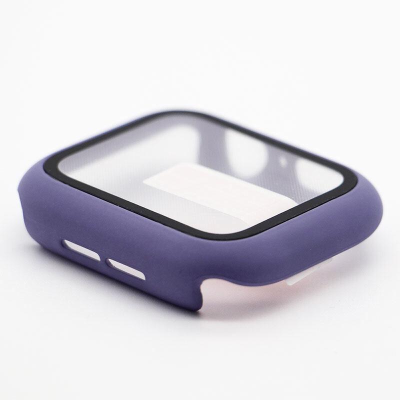 Tempered Glass+Cover PC bumper Screen Protector Case For Apple Watch Series 9 8 7 6 5 4 3 iWatch 45mm 41mm 44mm 40mm 42mm 38mm