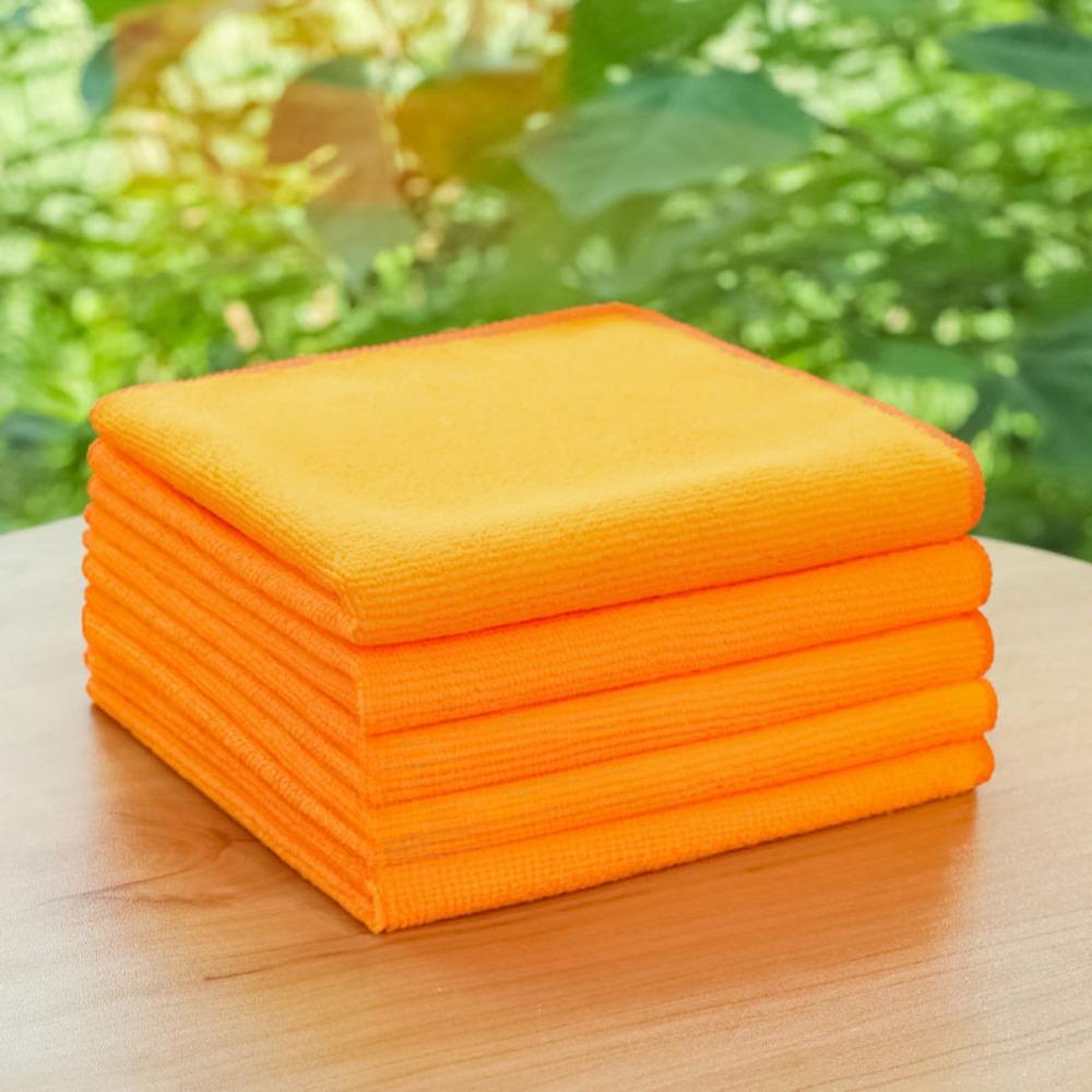 Microfiber Cleaning Cloth,8/12 Pack Cleaning Rag,Cleaning Towels with 4 Color Assorted,11.5"X11.5"(Green/Blue/Yellow/Pink)