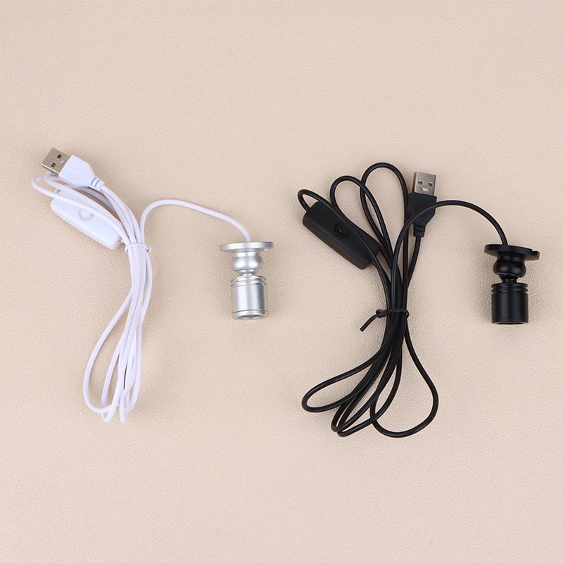Led Usb Spotlight Jewelry Cabinet Showcase Counter Lamp Surface Mounted Ceiling Mini Spot Light Usb 5V Interface