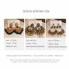 Rhinestone Tassel Water Droplet Earrings Beaded Tassel Exaggerated Tassel Earrings  Women