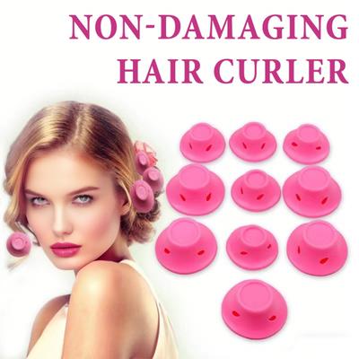 40 Stück Pilzförmige Haarwickler Verschiedene Größen Keine Hitze Haarroller Tragbar Zuhause Reise Faule Frauen Mädchen Haarwickelwerkzeuge